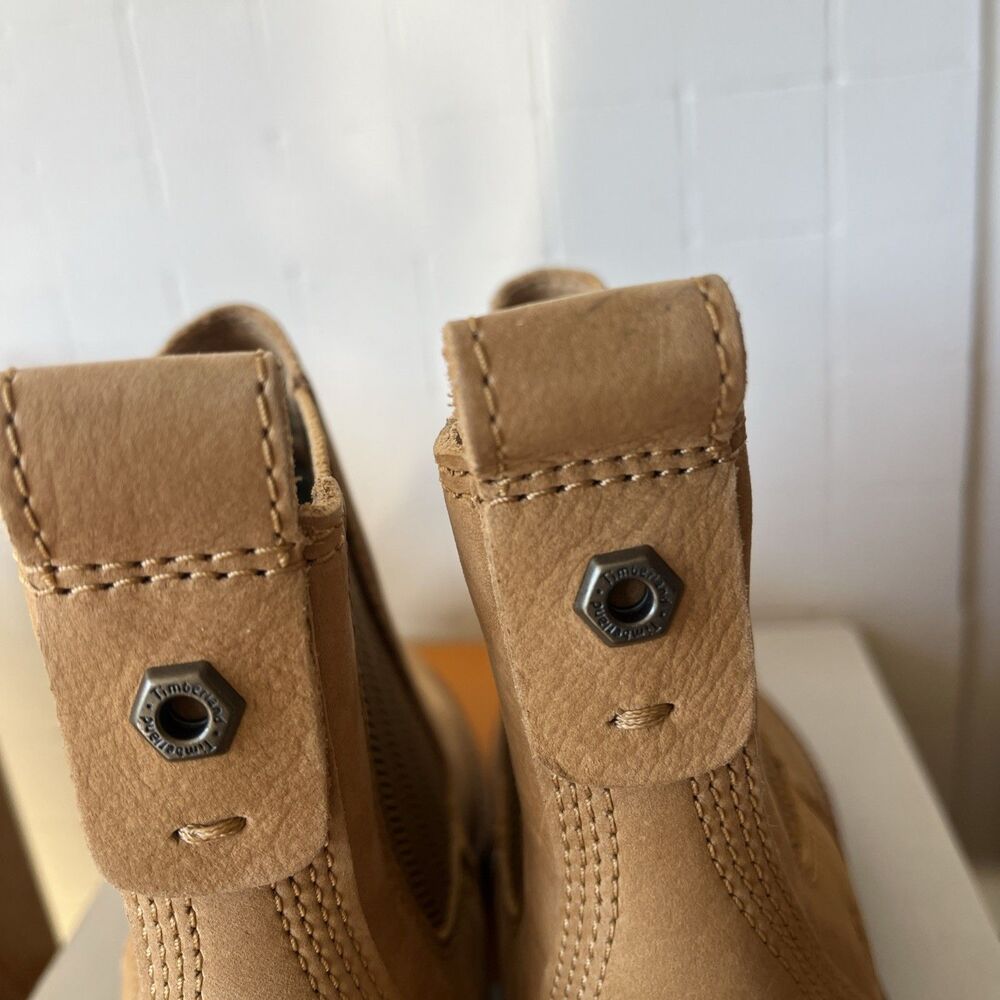 Timberland Chelsea Boots Sz 6.5 Courmayeur Wheat Hippie Boho Earthy Winter NWB - Picture 4 of 6